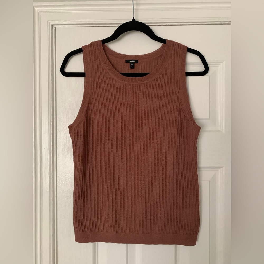 Express sheer tank top